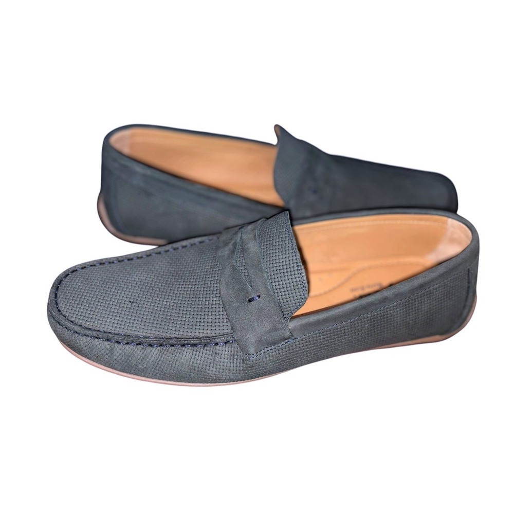 Flag Ltd driving mocs‎ loafers men's nappa glove leather sz 9 Brazil